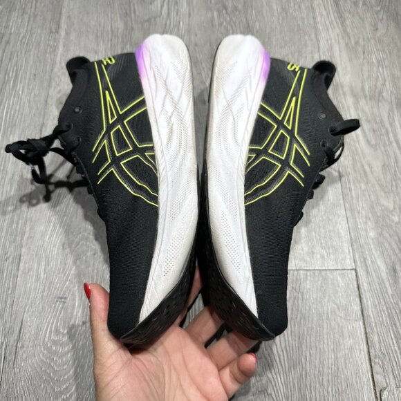 Asics Womens Gel Nimbus 25 1012B356 Black Running Shoes Sneakers Size 7.5 - Picture 10 of 10